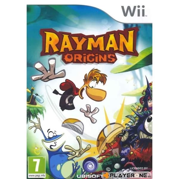 TV-spel - Rayman Origins - Nintendo Wii - Action - 1-4 spelare - PEGI 7+- USED