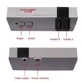 Miniatyrbild 4 av 4: Gamepad NES RetroGame Console NES Mini klassisk spelkonsol +Inbyggda 500 spel med 2 kontroller B13386- USED