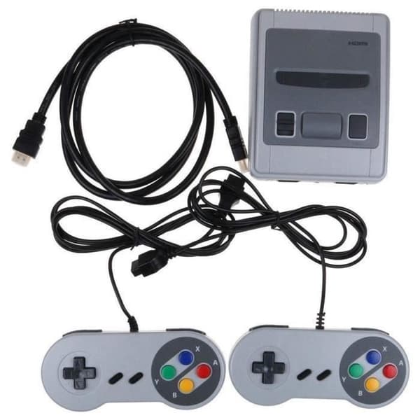 Mini 8-bitars HDMI-ficka video klassisk spelkonsol inbyggd 621 spelkonsoler B15292- USED