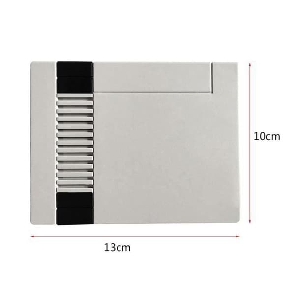 Klassisk NES Mini Game Console Spelkonsol + Inbyggda 500 spel med 2 kontroller NES Retro Gamepad (engelska) Aa76878- USED