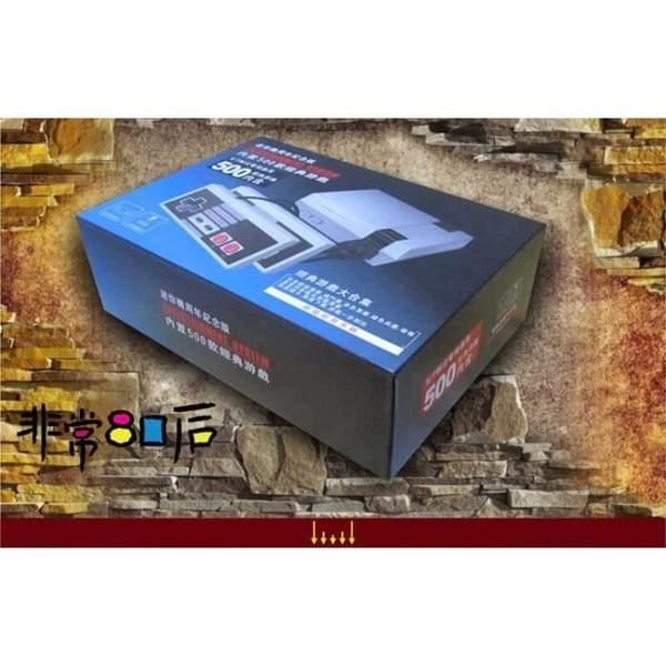 Mini NES TV spelkonsol 8 bitars spelkonsol Europa och USA version FC maskin röd och vit P14097- USED