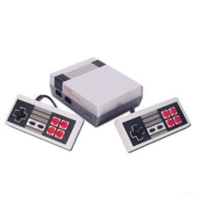 Mini NES TV spelkonsol 8 bitars spelkonsol Europa och USA version FC maskin röd och vit P14097- USED
