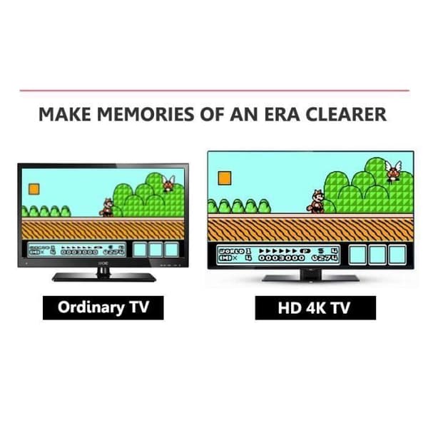 8-bitars HDMI Mini Retro videospelskonsoler Inbyggd 621-spel Handheld Family Dual Gamepad-spelkonsol för pojkspelare S32303- USED