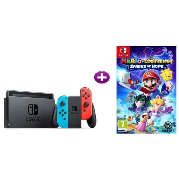 SWITCH NEON + MARIO OCH DE RAVOIDISKA KANINERNA GISTER AV HOPP- USED