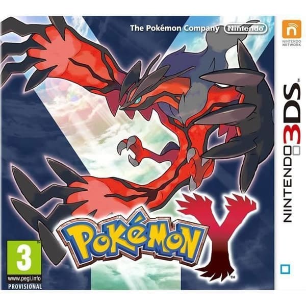 Rollspel - Nintendo - Pokémon Y - 3DS - Äventyr - Alla- USED