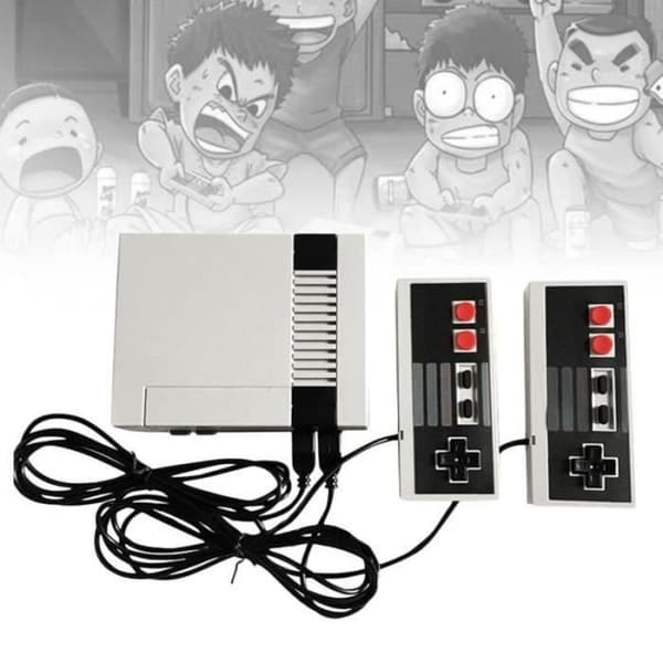 B215205 - Mini handhållen TV-spelkonsol Videospelskonsol för Nes-spel med 500 olika inbyggda spel PAL och NTSC- USED