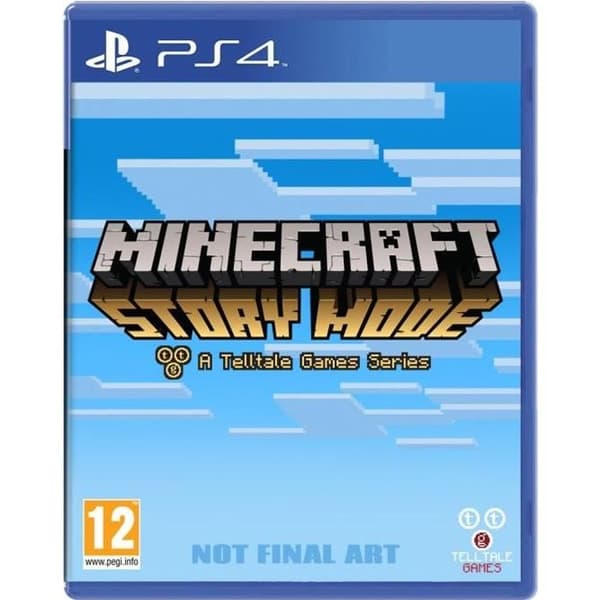 Minecraft: Story Mode PS4-spel- USED