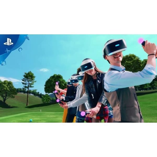 PlayStation VR2 Megapack 2 Marvel's Iron Man VR + Astro Bot + Skyrim V + Resident Evil 7 + Everybody's Golf + VR Worlds + Pair Move- USED