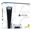 Miniatyrbild 1 av 4: Sony PlayStation 5 Standardedition, PS5 med 1 trådlös DualSense-kontroll, vit färg- USED