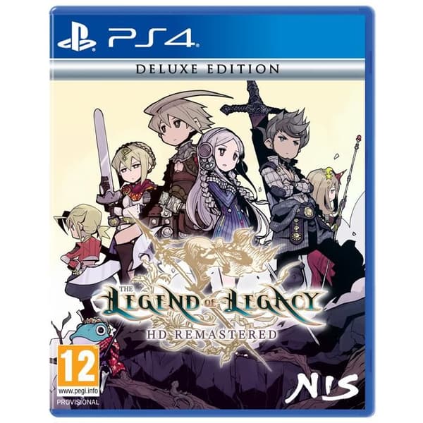Rollspel - The Legend of Legacy HD Remastered - Deluxe Edition - PS4 - Unik äventyr - Innovativ strid