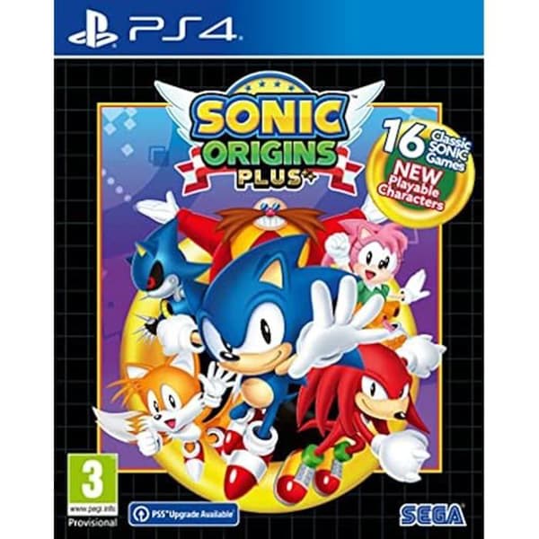 Videospels - SEGA - Sonic Origins Plus - 16 klassiska titlar - Premiumutgåvan - PS4