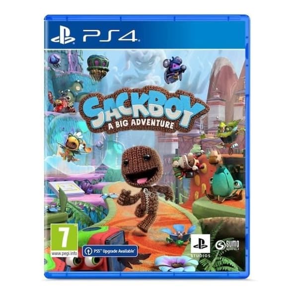 Plattformsspel - Sony Interactive Entertainment - SACKBOY BIG ADVENTURE - 1-4 spelare - PEGI 7+