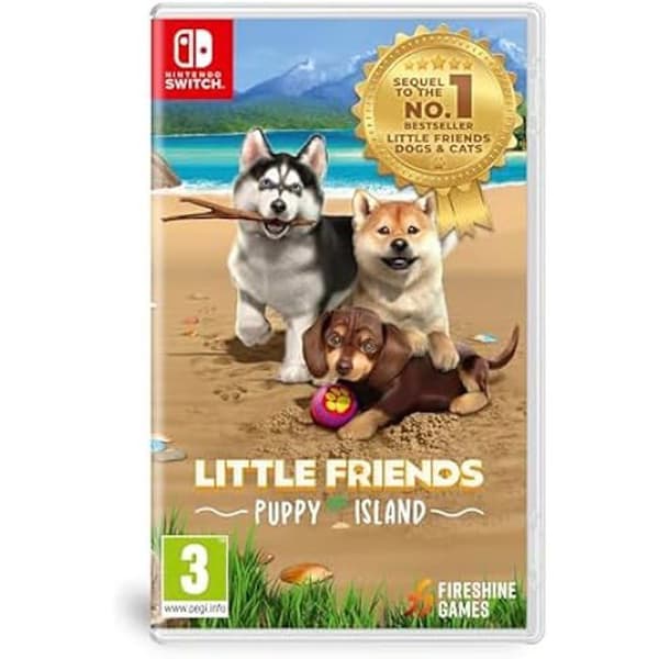 Videospel - Little Friends - Puppy Island - Simulation - 9 valparaser - 350 tillbehör