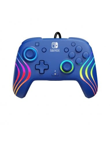 PDP Afterglow Wave Wired Controller Blue Switch (Nintendo Switch)