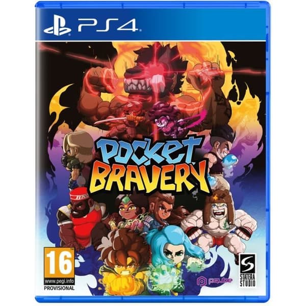 Kampspel - PQube - Pocket Bravery - 1-2 spelare - PEGI 16 - PS4