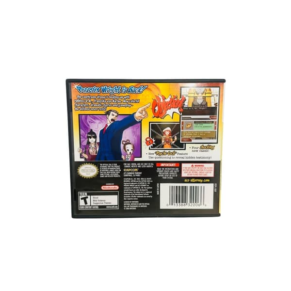 Phoenix Wright: Ace Attorney - Justice for all (USA / DS)