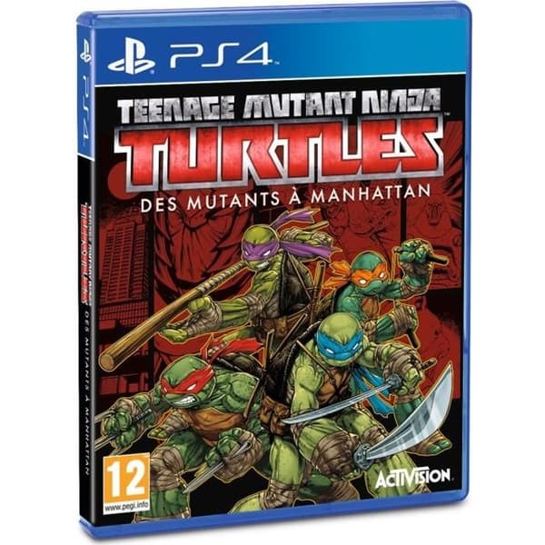 Teenage Mutant Ninja Turtles: Mutants in Manhattan PS4-spel