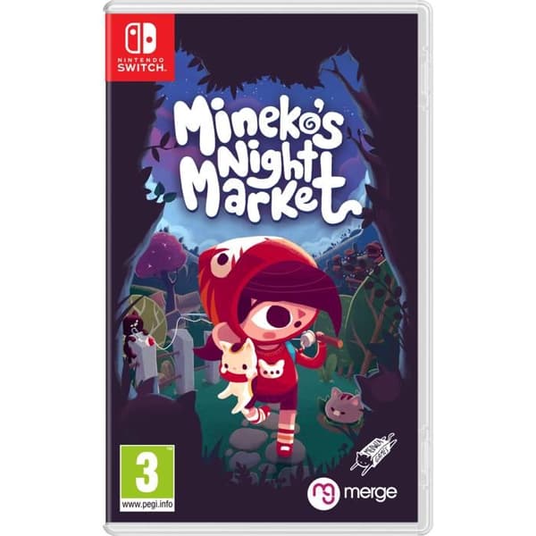 Nintendo Switch-spel - Merge Games - Mineko's Night Market - Simulation - 1 spelare - PEGI 7+