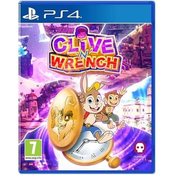 Plattformspel - Clive 'n' Wrench - PS4 - 1 spelare - Standardutgåvan - PEGI 7+