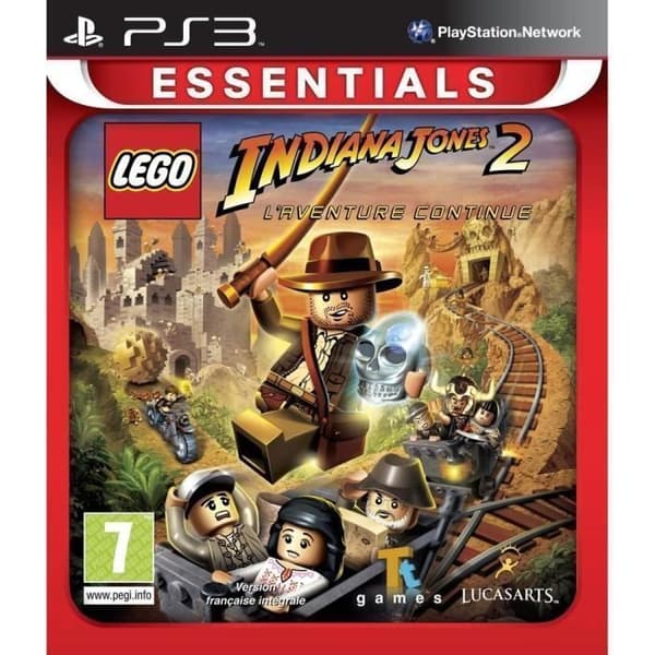Lego Indiana Jones: The Original Essentials Trilogy - PS3- USED