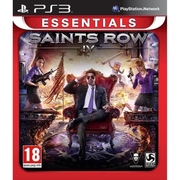 Saints Row 4 PS3-spel- USED