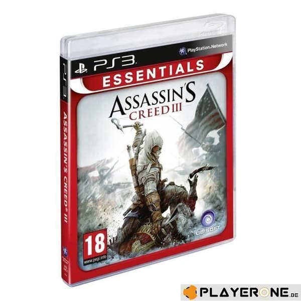 Assassin's Creed 3 (ESSENTIALS): Playstation 3, ML- USED