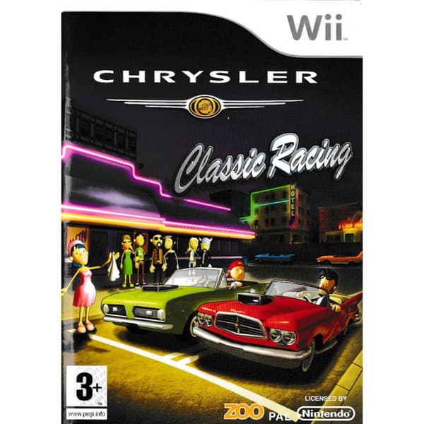 Chrysler Classic Racing Nintendo Wii Bundle Copy (Brukt)