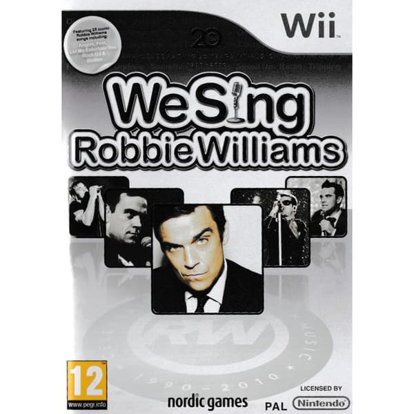 We Sing Robbie Williams Nintendo Wii Nordic (Begagnad)