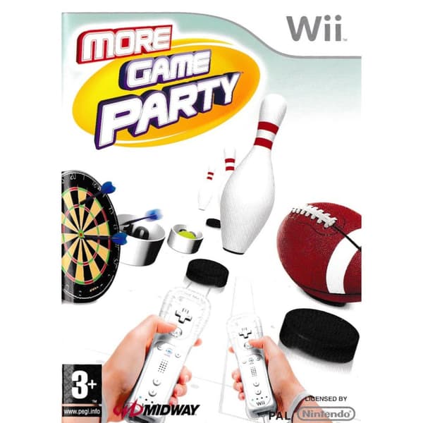 More Game Party Nintendo Wii (Brukt)