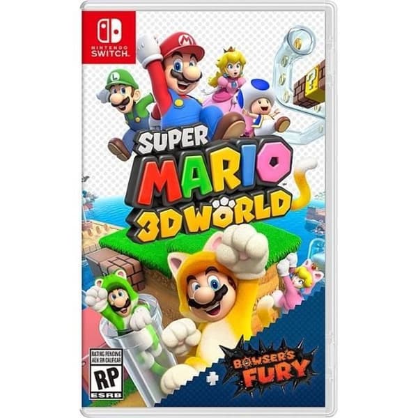 Nintendo Switch-spel - SUPER MARIO 3D WORLD + BOWSER'S FURY - Multiplayer - PEGI 3+