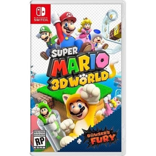 Nintendo Switch-spel - SUPER MARIO 3D WORLD + BOWSER'S FURY - Multiplayer - PEGI 3+
