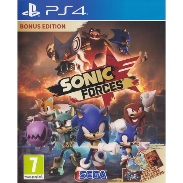 Sonic Forces Bonus Edition Playstation 4 PS4 (Käytetty)