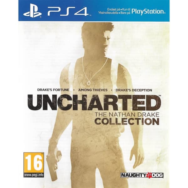 Uncharted The Nathan Drake Collection Playstation 4 PS4 Nordic (Begagnad)