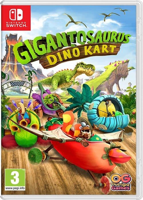 Gigantosaurus Dino Kart /Nintendo Switch