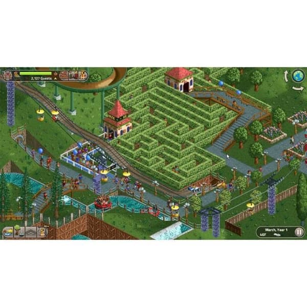 RollerCoaster Tycoon Classic - Nintendo Switch-spel