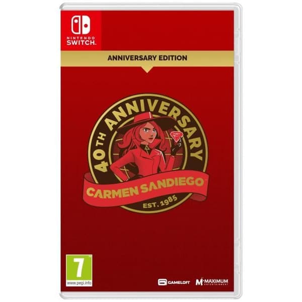 Carmen Sandiego 40-årsjubileumsutgåva - spel för Nintendo Switch