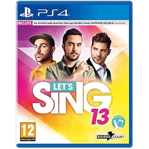 Musikspel - Sony - Let's Sing 13 Grundläggande - PS4 - 30 prestationer - Mobilmikrofonapp