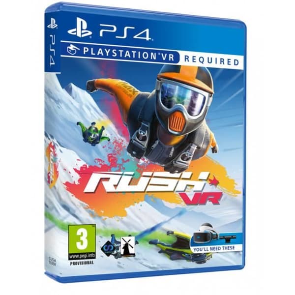 Rush VR PS4-spel (PSVR kräver