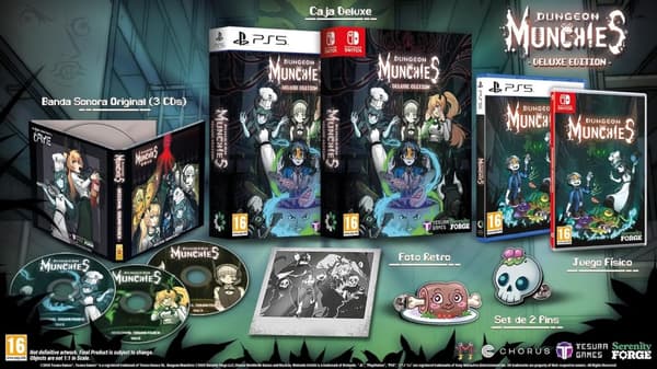 Dungeon Munchies - Deluxe Edition - Tesura Games - Nintendo Switch