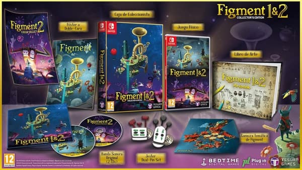 Figment 1 and 2 - Collectors Edition - Tesura Games - Nintendo Switch