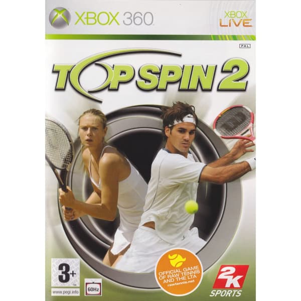 Top Spin 2 Xbox 360 (Brugt)
