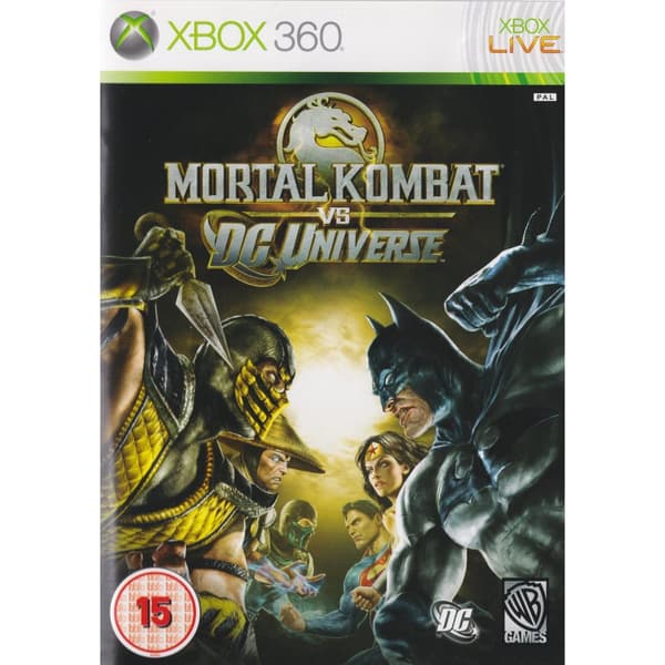 Mortal Kombat vs DC Universe Xbox 360 (Brugt)