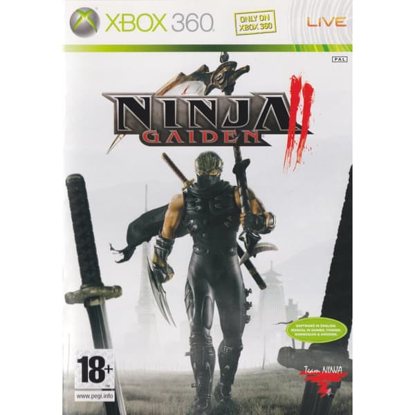 Ninja Gaiden II Xbox 360 Nordic (Brugt)