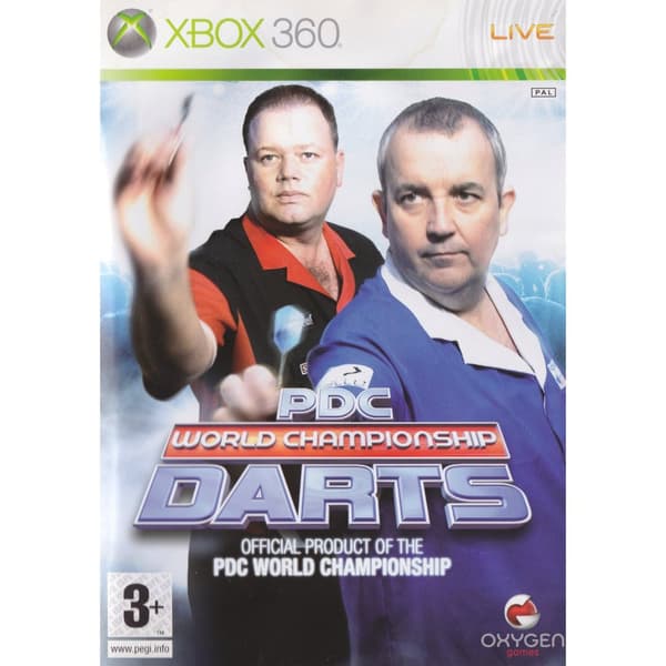 PDC World Championship Darts Xbox 360 (Brugt)