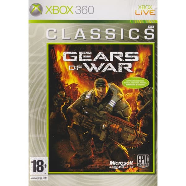Gears of War Xbox 360 Classics Nordic (Brugt)