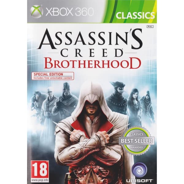 Assassins Creed Brotherhood Special Edition Xbox 360 Classics (Brugt)