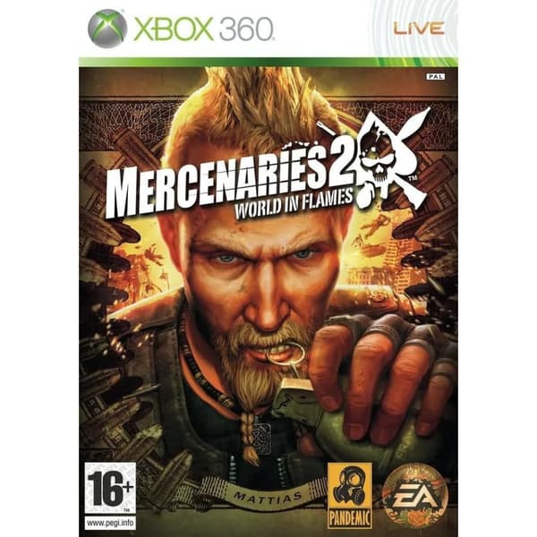 Mercenaries 2 World in Flames Xbox 360 Swedish (Brugt)