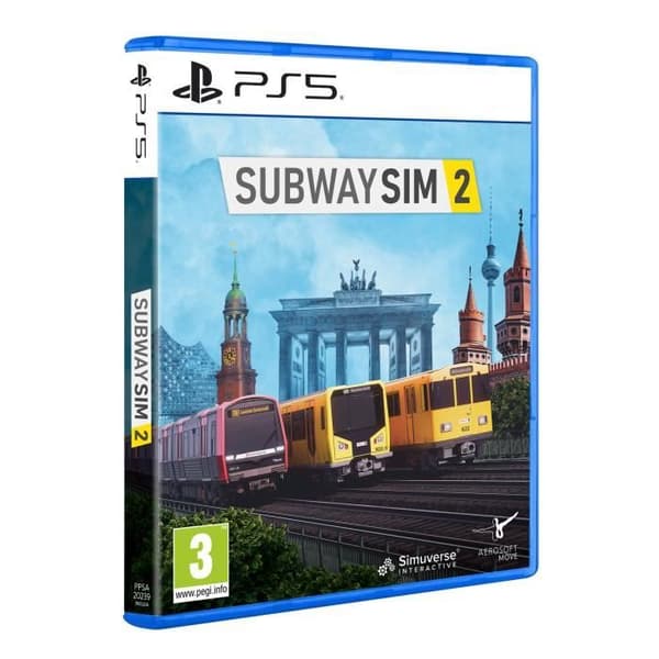 Videospel - AEROSOFT - Subway Sim 2 - PS5 - Simulation - Ultrarealistiska grafiker