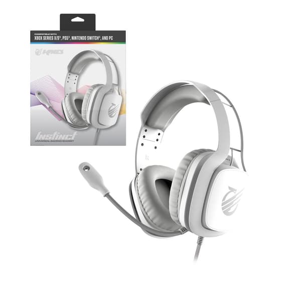 KMD - Instinct Universal Headset - White (Nintendo Switch)