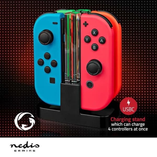 Gaming Starter Kit - Nedis - GNSWKIT110BK - Nintendo Switch - Tillbehör